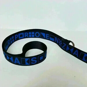 NEW! Proenza Schouler Printed Webbing Logo Belt.